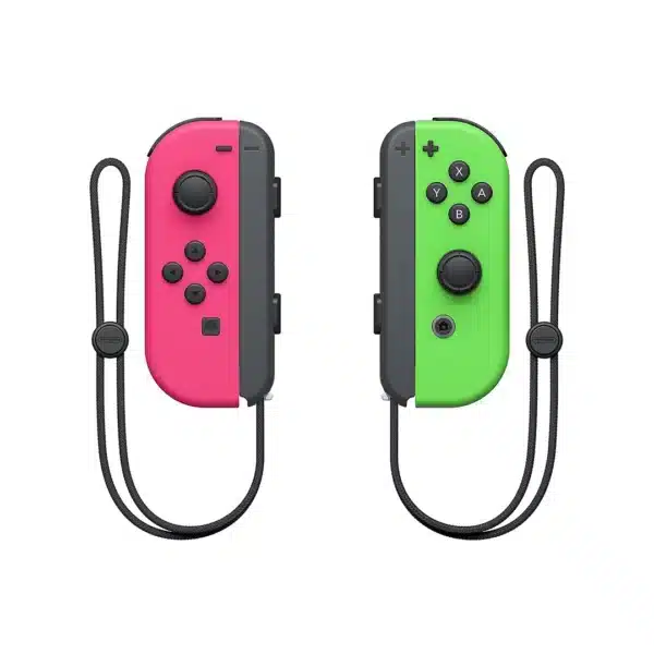 JPG Nintendo Joy-Con (LR) Wireless Controllers Neon Pink Neon Green (2)