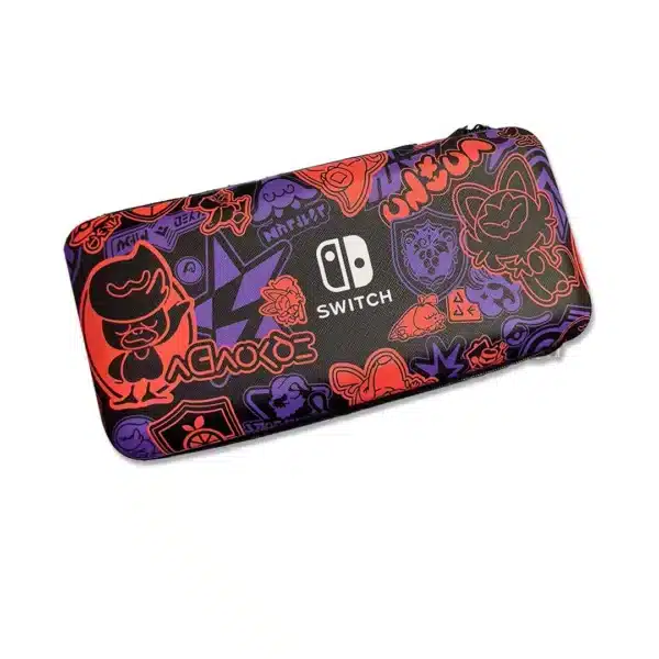 Nintendo Switch Pouch OLED Hard Case Scarlet and Violet
