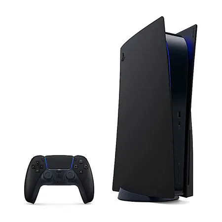 PlayStation 5 Console Cover Midnight Black1