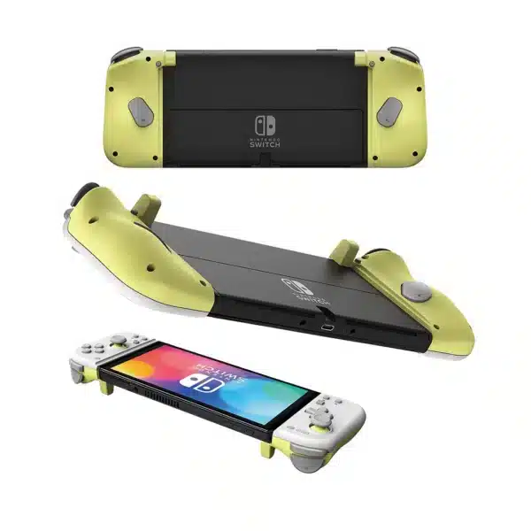 Split Pad Compact (Light Gray Yellow ) for Nintendo Switch-3