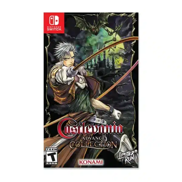 Castlevania Advance Collection Circle of the Moon Cover Nintendo Switch