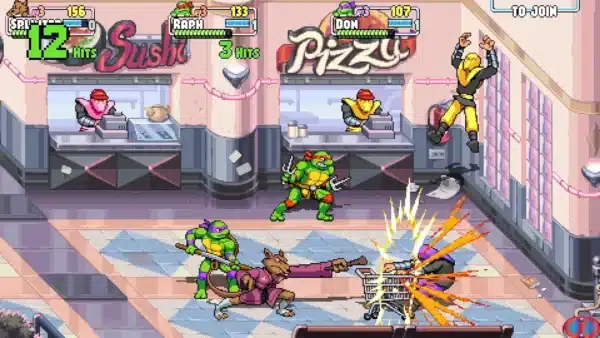 Teenage Mutant Ninja Turtles Shredder's Revenge PlayStation 5