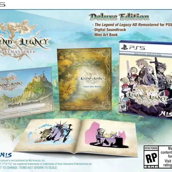 The Legend of Legacy HD Remastered Deluxe Edition PlayStation 5