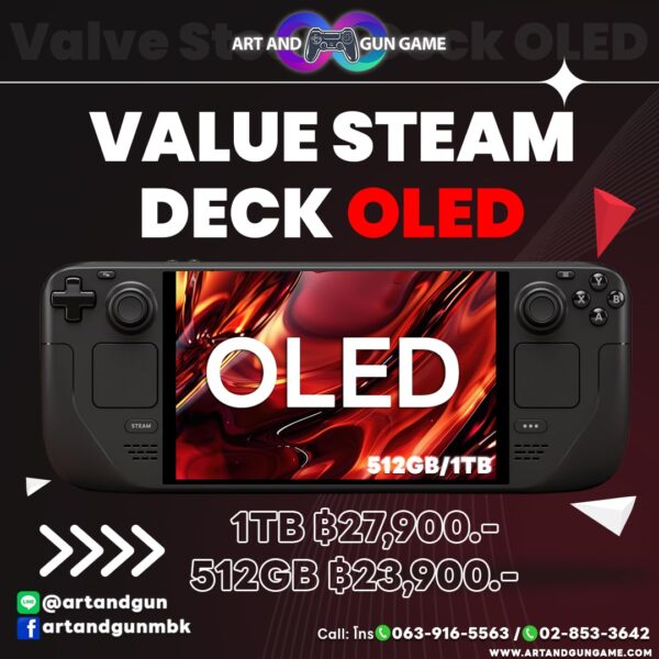 Valve Steam Deck OLED 512GB/1TB Handheld Gaming Console